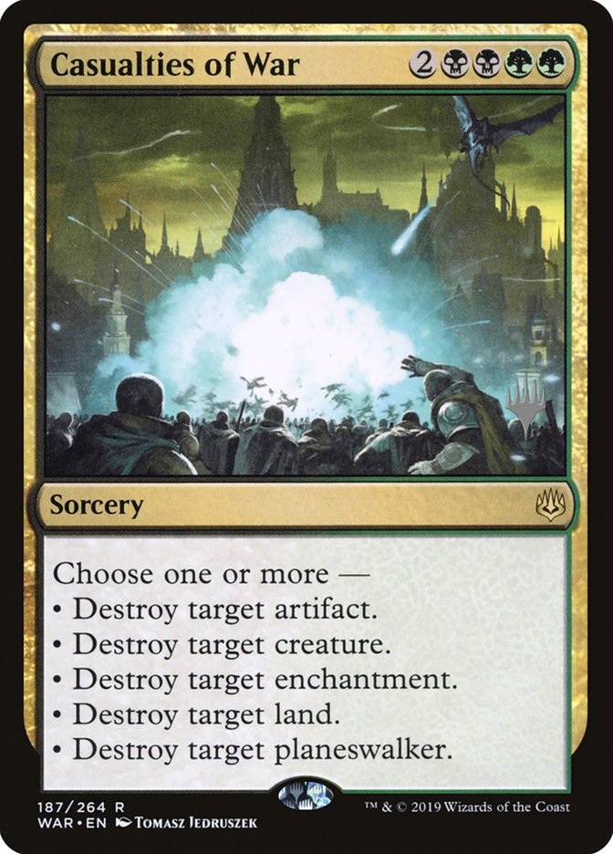 Casualties of War [War of the Spark Promos] (PWAR 187P)