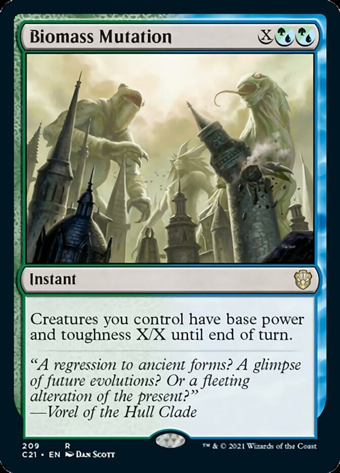Biomass Mutation [Commander 2021] (C21 209)