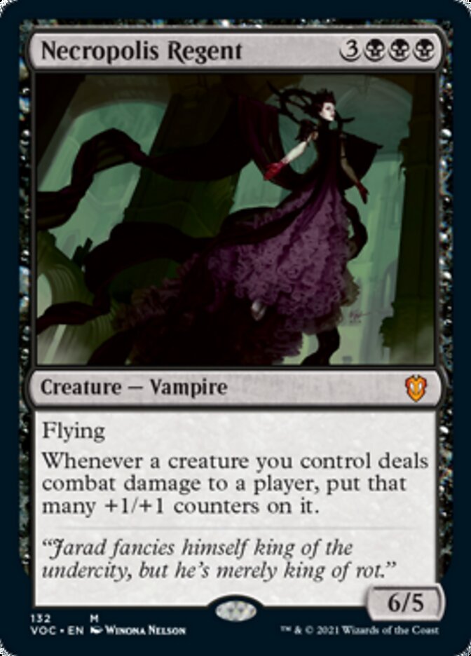 Necropolis Regent [Innistrad: Crimson Vow Commander] (VOC 132)