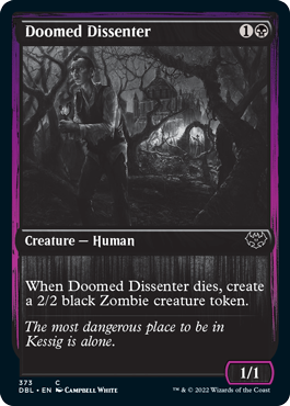 Doomed Dissenter [Innistrad: Double Feature] (DBL 373)