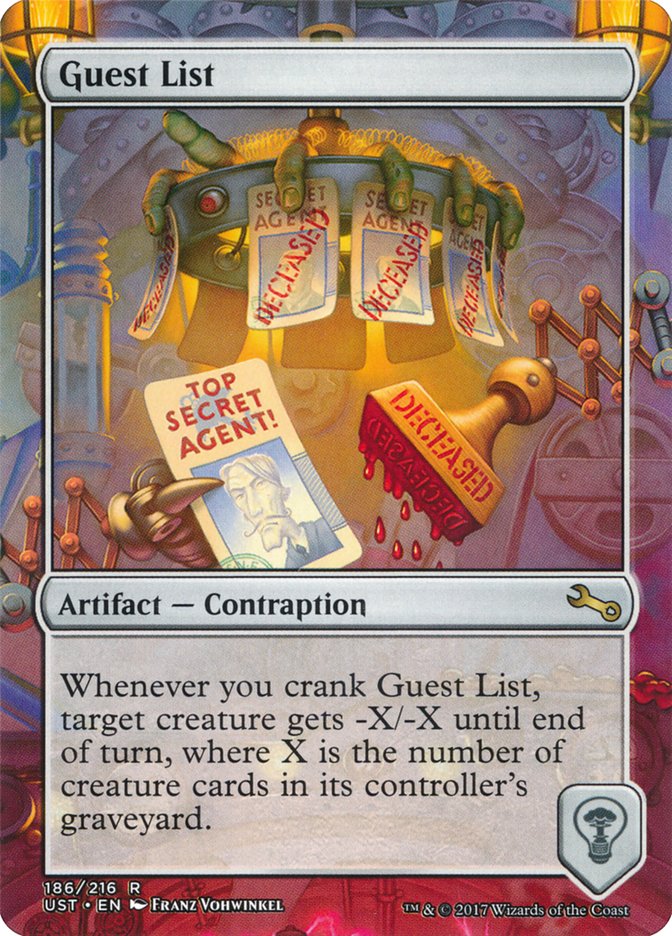 Guest List [Unstable] (UST 186)