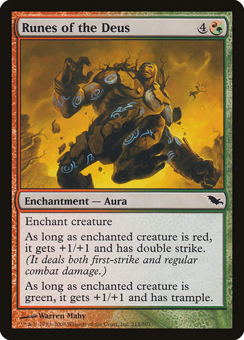 Runes of the Deus [Shadowmoor] (SHM 215)