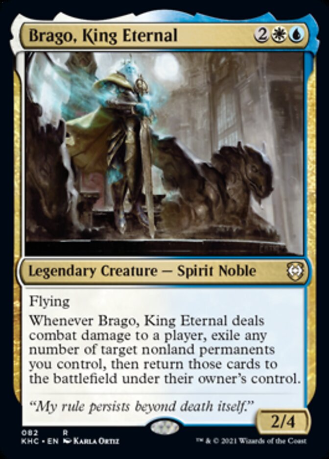 Brago, King Eternal [Kaldheim Commander] (KHC 82)