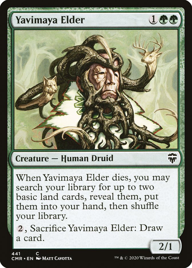 Yavimaya Elder [Commander Legends] (CMR 441)