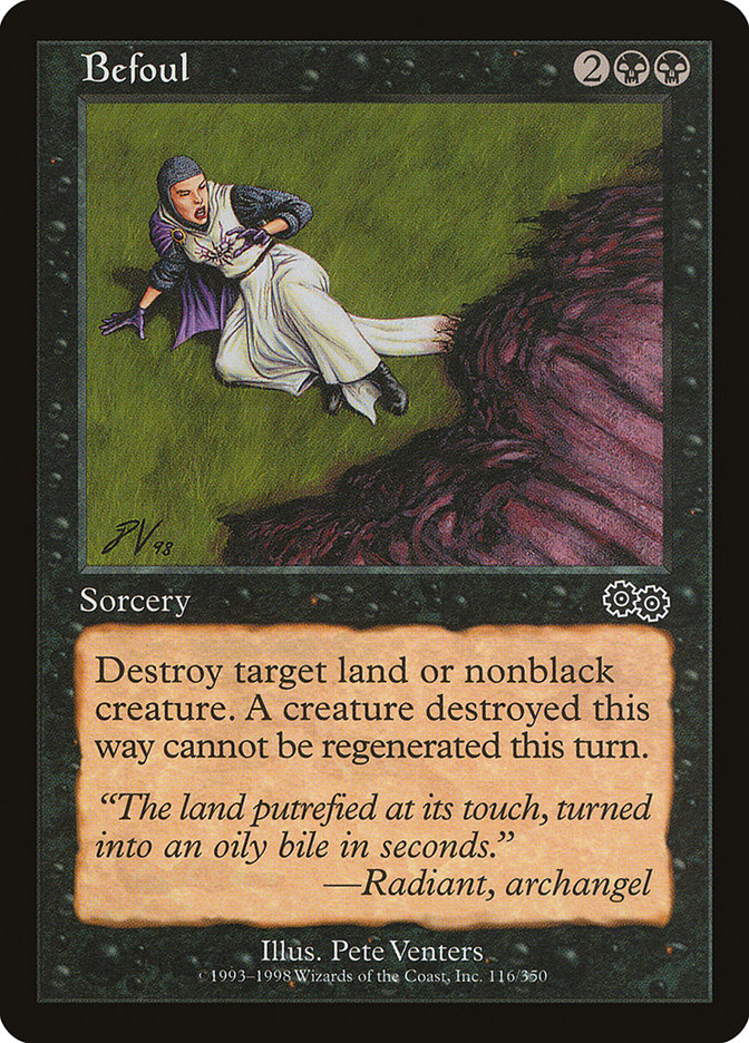 Befoul [Urza's Saga] (USG 116)