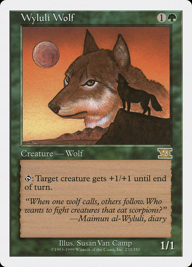 Wyluli Wolf [Classic Sixth Edition] (6ED 270)