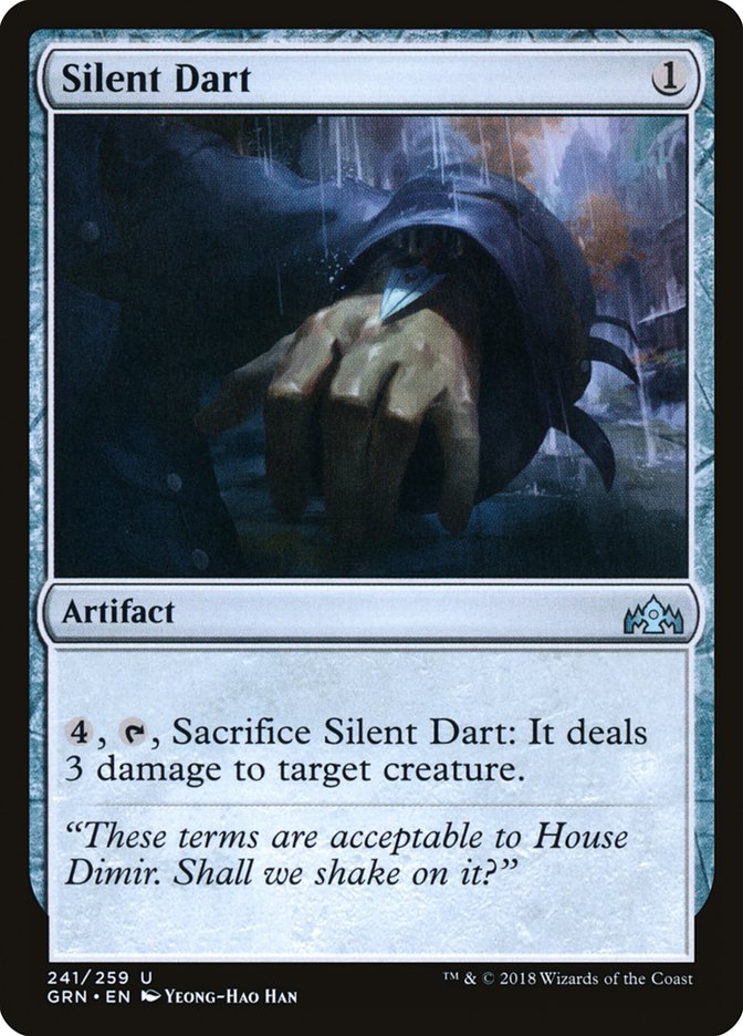 Silent Dart [Guilds of Ravnica] (GRN 241)