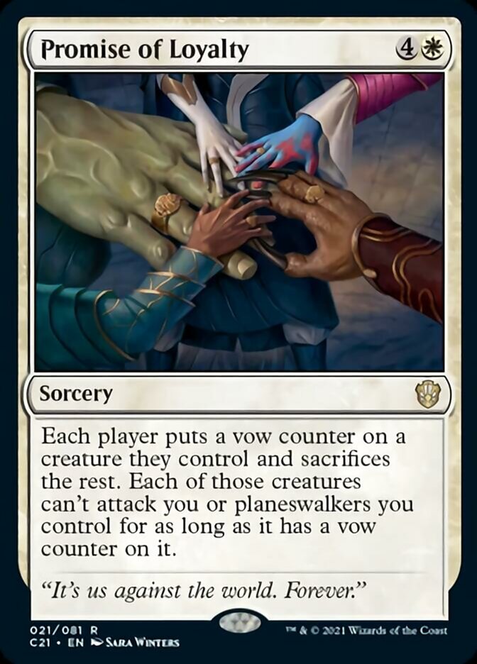 Promise of Loyalty [Commander 2021] (C21 21)