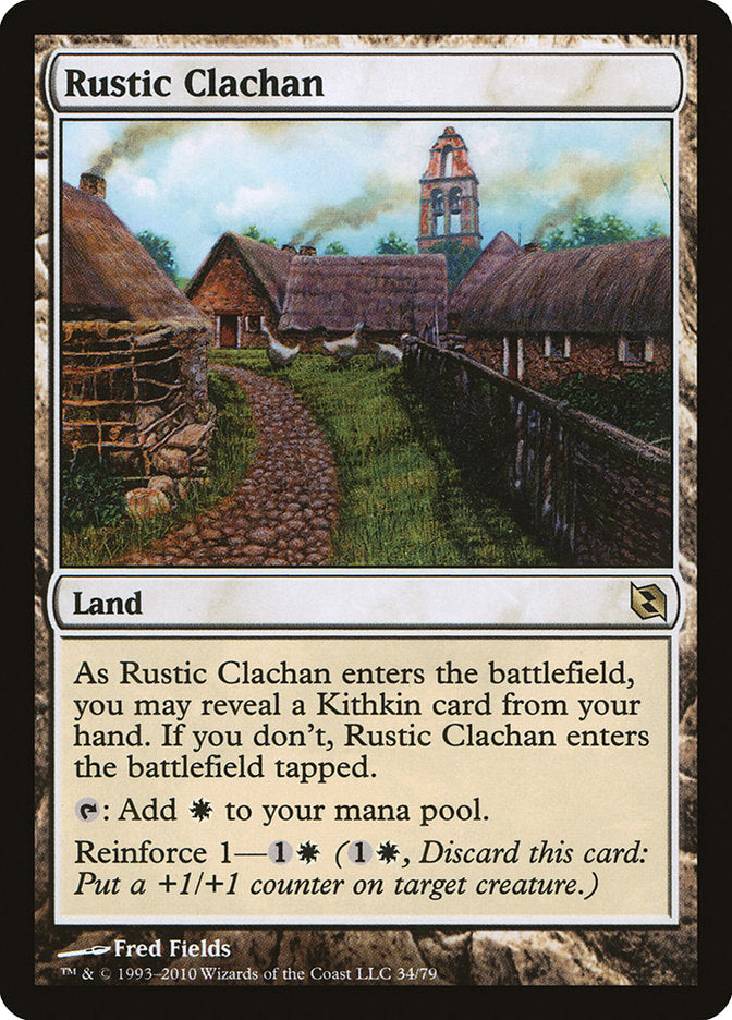 Rustic Clachan [Duel Decks: Elspeth vs. Tezzeret] (DDF 34)