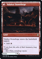 Valakut Awakening // Valakut Stoneforge  [Zendikar Rising Prerelease Promos] (PZNR 174S)