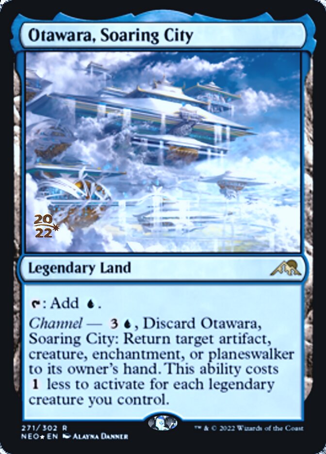 Otawara, Soaring City [Kamigawa: Neon Dynasty Prerelease Promos] (PNEO 271)