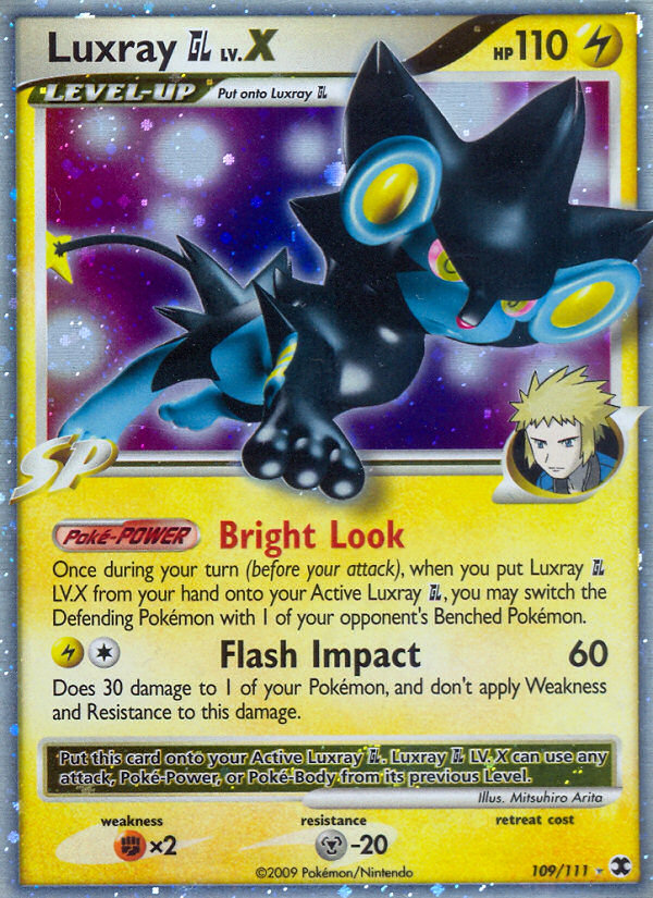 Luxray GL LV.X (109/111) [Rising Rivals]