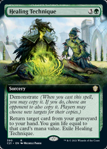Healing Technique (Extended) [Commander 2021] (C21 390)