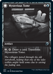 Mysterious Tome // Chilling Chronicle [Innistrad: Double Feature] (DBL 63)