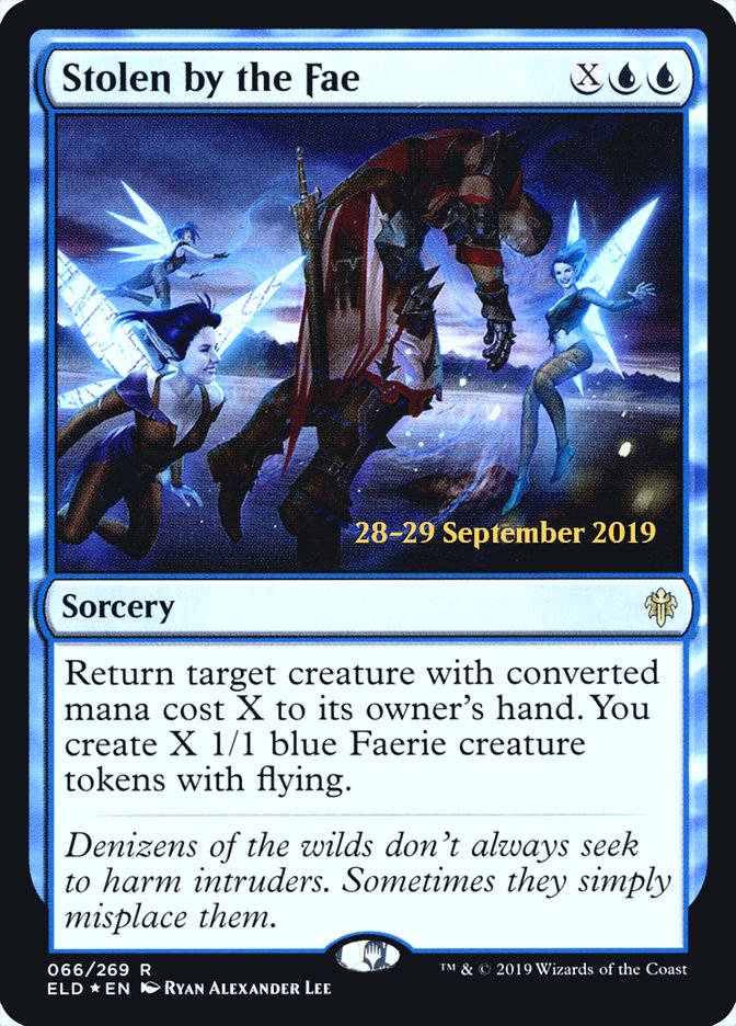 Stolen by the Fae  [Throne of Eldraine Prerelease Promos] (PELD 66S)