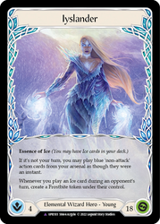 Iyslander (double sided Cold Foil) [UPR103] (Uprising)  Cold Foil
