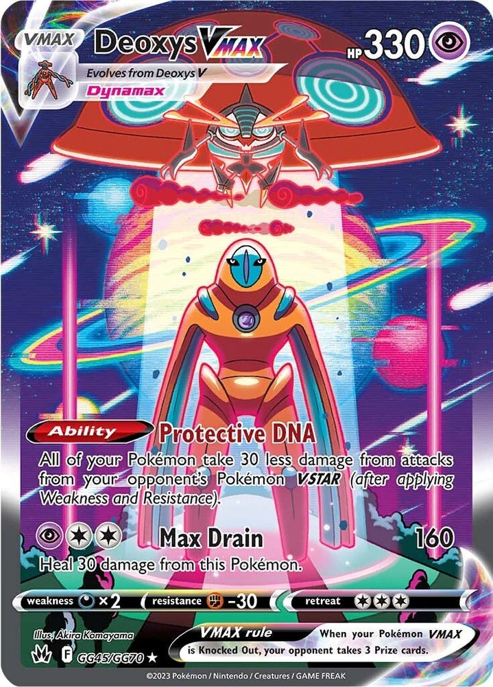 Deoxys VMAX (GG15/GG70) [Sword & Shield: Crown Zenith]