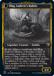 Ludevic, Necrogenius // Olag, Ludevic's Hubris [Innistrad: Double Feature] (DBL 233)