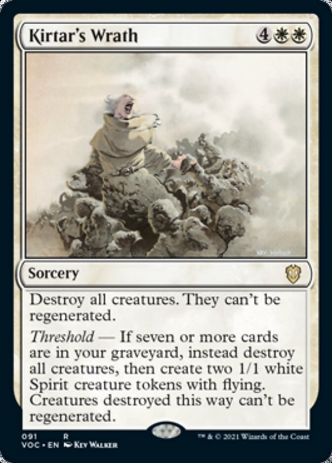 Kirtar's Wrath [Innistrad: Crimson Vow Commander] (VOC 91)