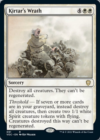 Kirtar's Wrath [Innistrad: Crimson Vow Commander] (VOC 91)