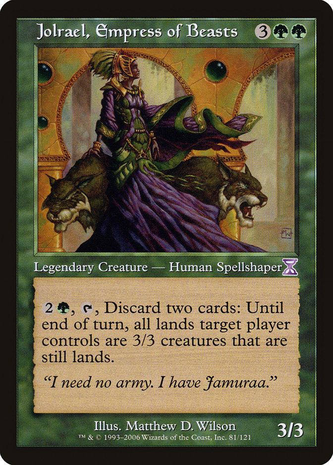 Jolrael, Empress of Beasts [Time Spiral Timeshifted] (TSB 81)
