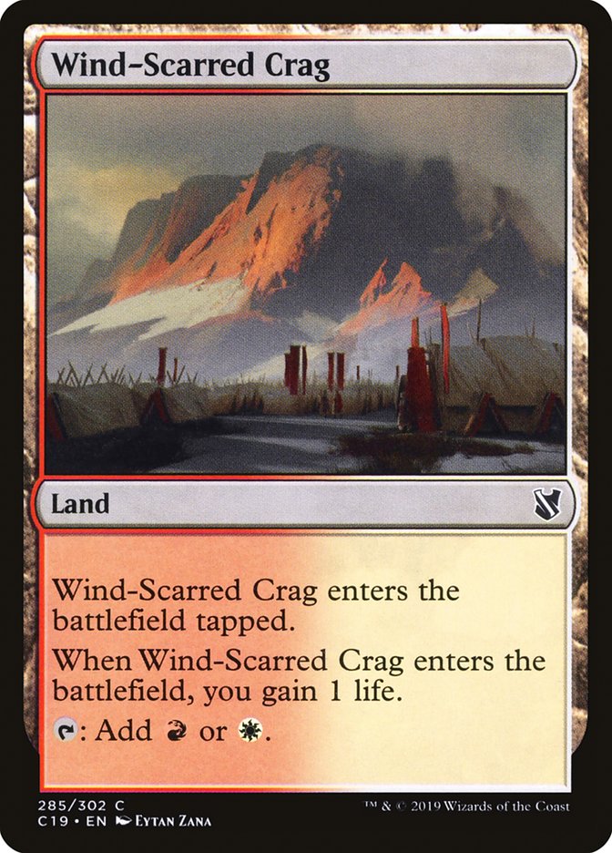 Wind-Scarred Crag [Commander 2019] (C19 285)