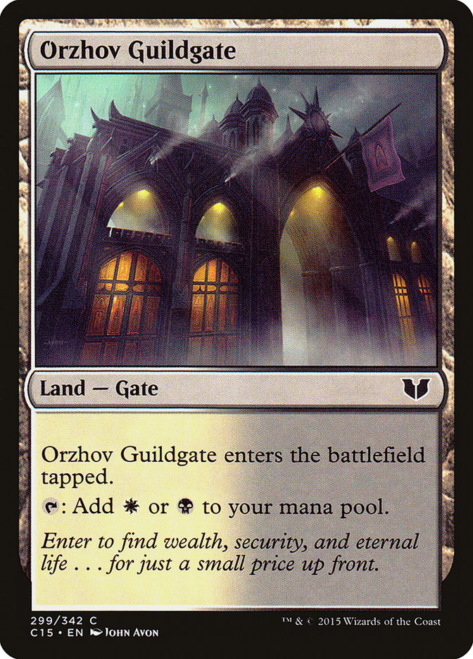 Orzhov Guildgate [Commander 2015] (C15 299)