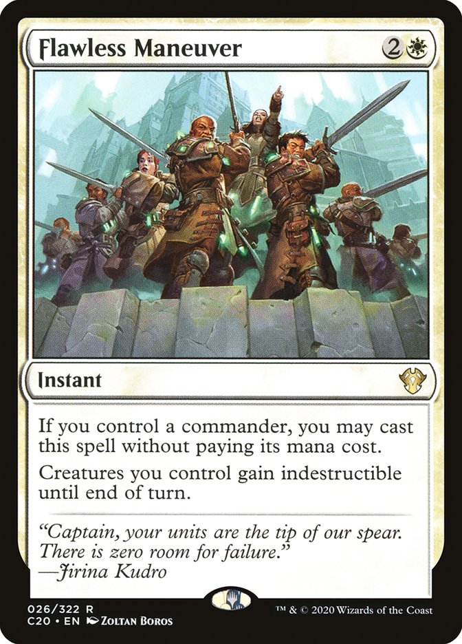 Flawless Maneuver [Commander 2020] (C20 26)
