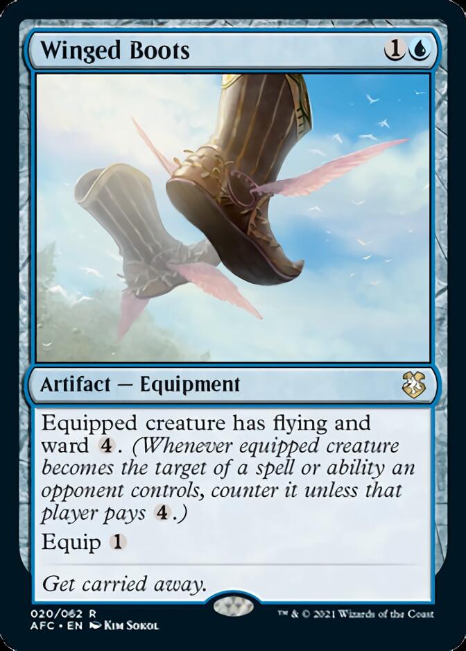 Winged Boots [Dungeons & Dragons: Adventures in the Forgotten Realms Commander] (AFC 20)