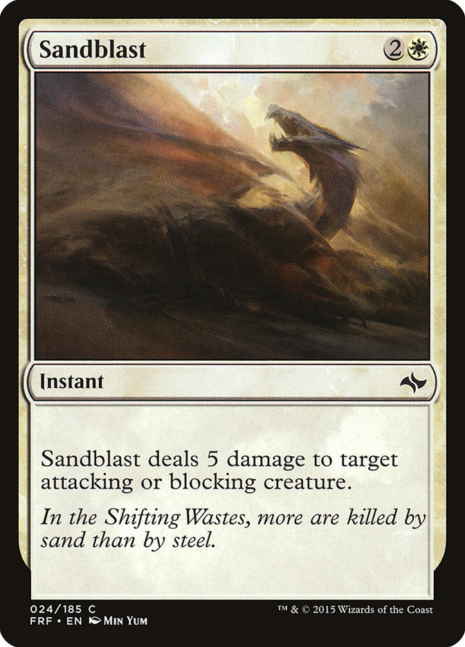 Sandblast [Fate Reforged] (FRF 24)