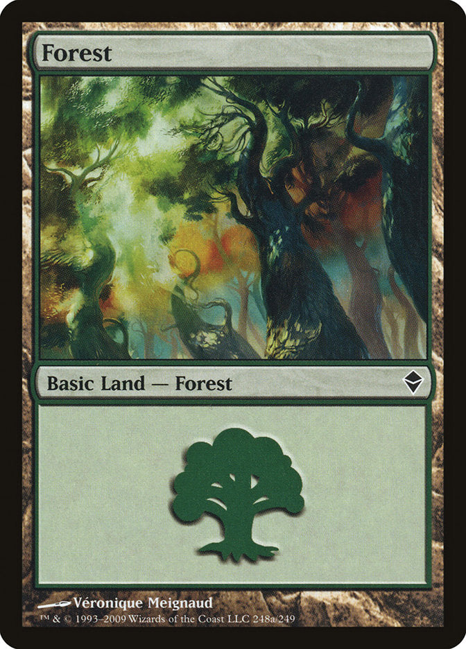 Forest (#248a) [Zendikar] (ZEN 248A)