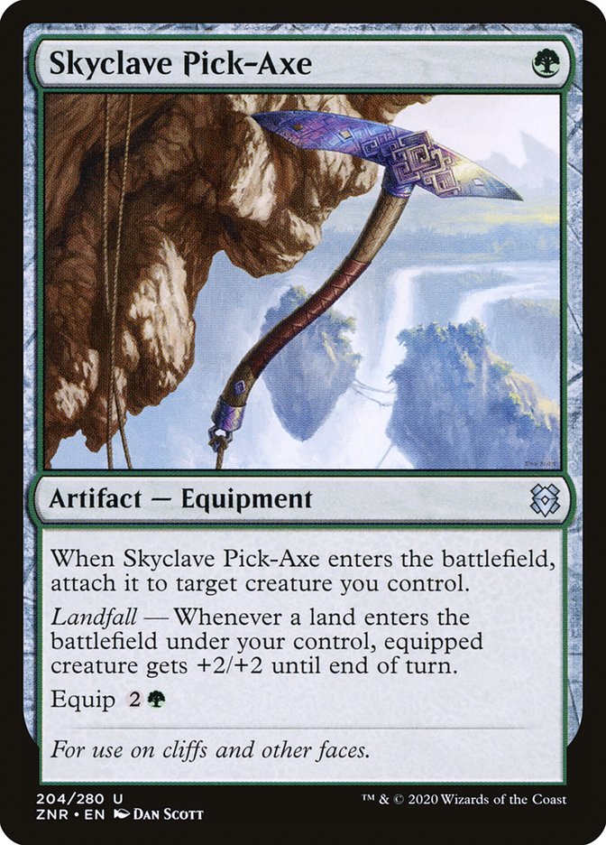 Skyclave Pick-Axe [Zendikar Rising] (ZNR 204)