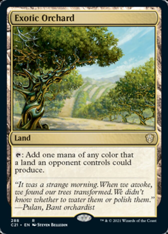 Exotic Orchard [Commander 2021] (C21 288)