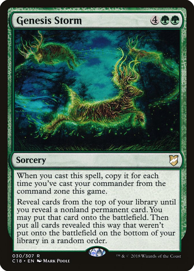 Genesis Storm [Commander 2018] (C18 30)