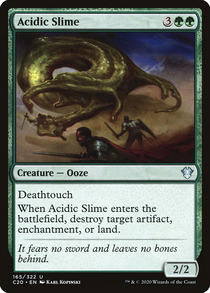 Acidic Slime [Commander 2020] (C20 165)