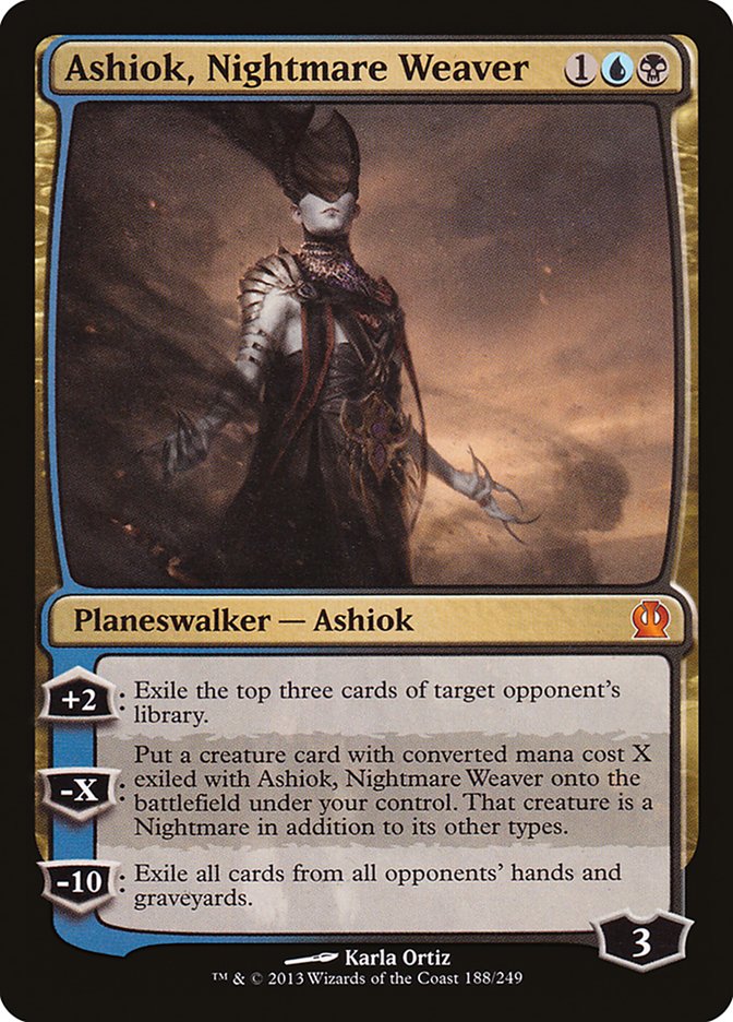 Ashiok, Nightmare Weaver [Theros] (THS 188)