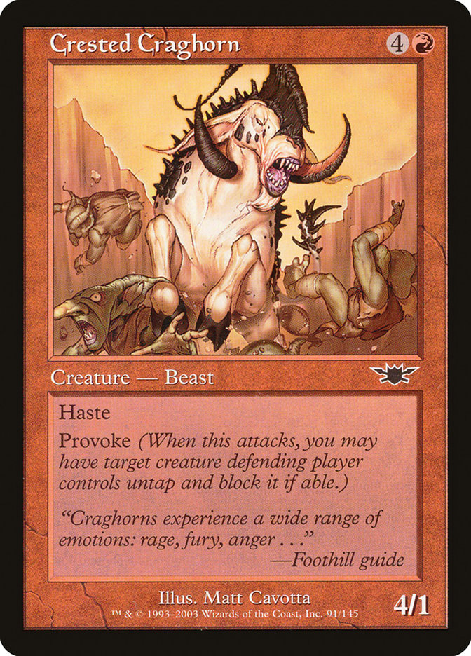Crested Craghorn [Legions] (LGN 91)