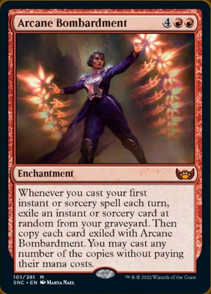 Arcane Bombardment [Streets of New Capenna] (SNC 101)