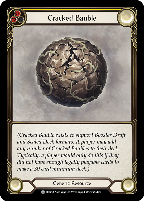 Cracked Bauble [ELE237] 1st Edition Normal