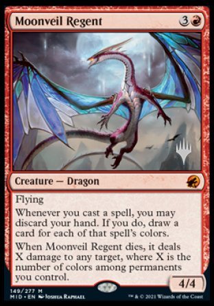 Moonveil Regent (Promo Pack) [Innistrad: Midnight Hunt Promo Pack] (PMID 149)