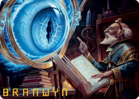 Contact Other Plane Art Card (Gold-Stamped Signature) [Dungeons & Dragons: Adventures in the Forgotten Realms Art Series] (AAFR 37)