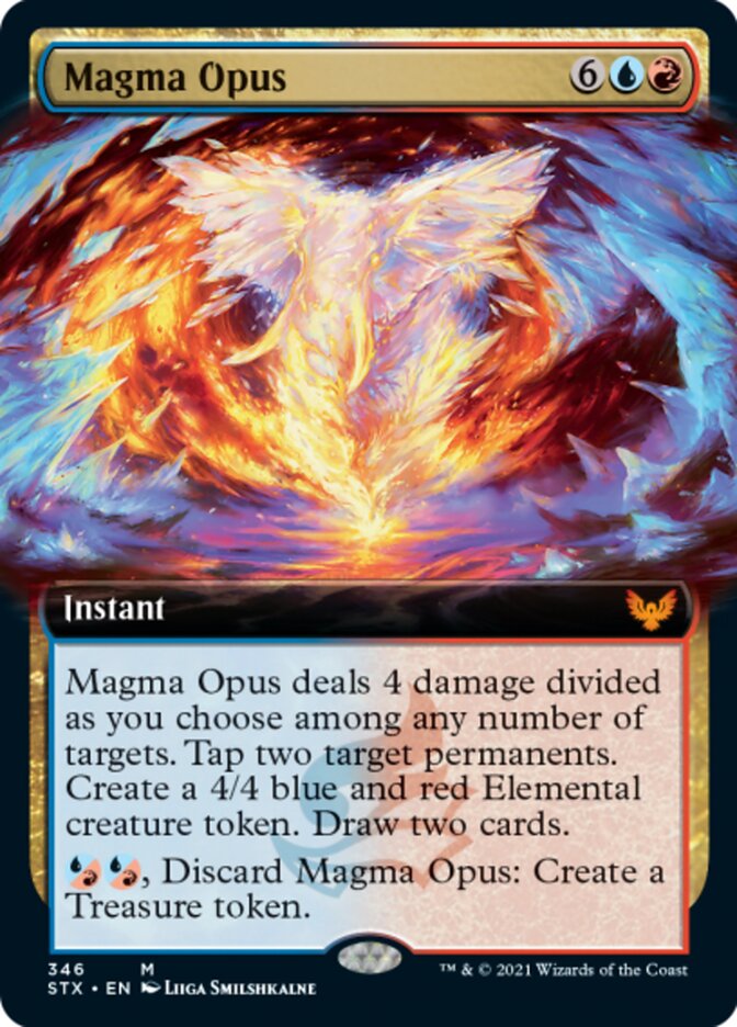 Magma Opus (Extended) [Strixhaven: School of Mages] (STX 346)