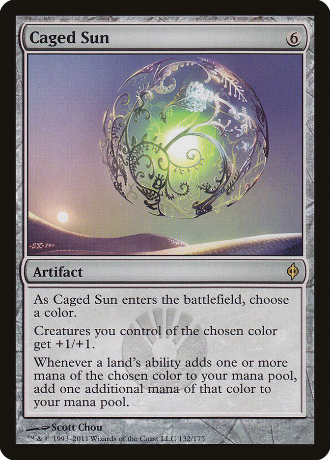 Caged Sun [New Phyrexia] (NPH 132)