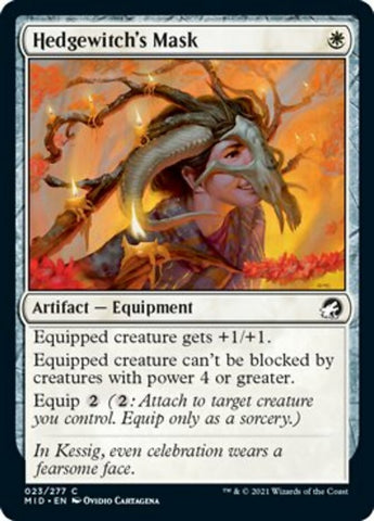 Hedgewitch's Mask [Innistrad: Midnight Hunt] (MID 23)