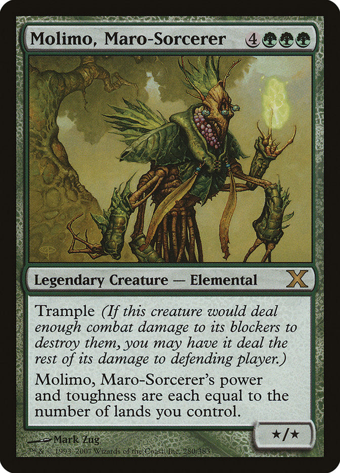 Molimo, Maro-Sorcerer [Tenth Edition] (10E 280)