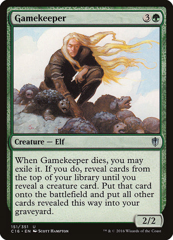 Gamekeeper [Commander 2016] (C16 151)