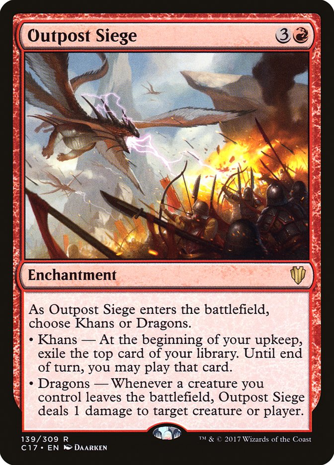 Outpost Siege [Commander 2017] (C17 139)