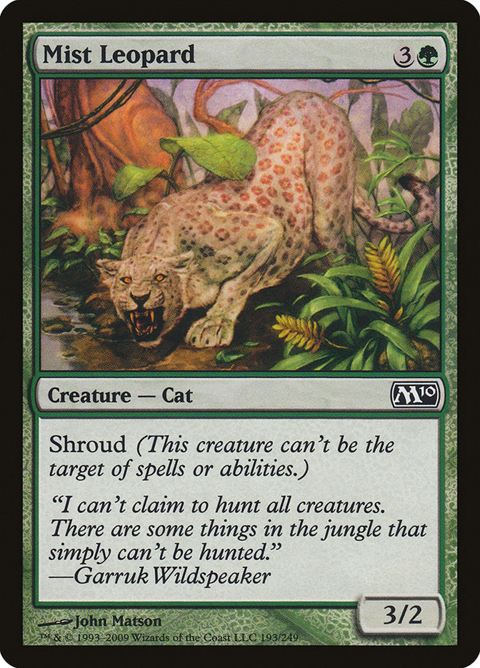 Mist Leopard [Magic 2010] (M10 193)