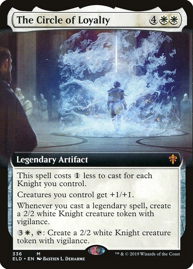 The Circle of Loyalty (Extended Art) [Throne of Eldraine] (ELD 336)