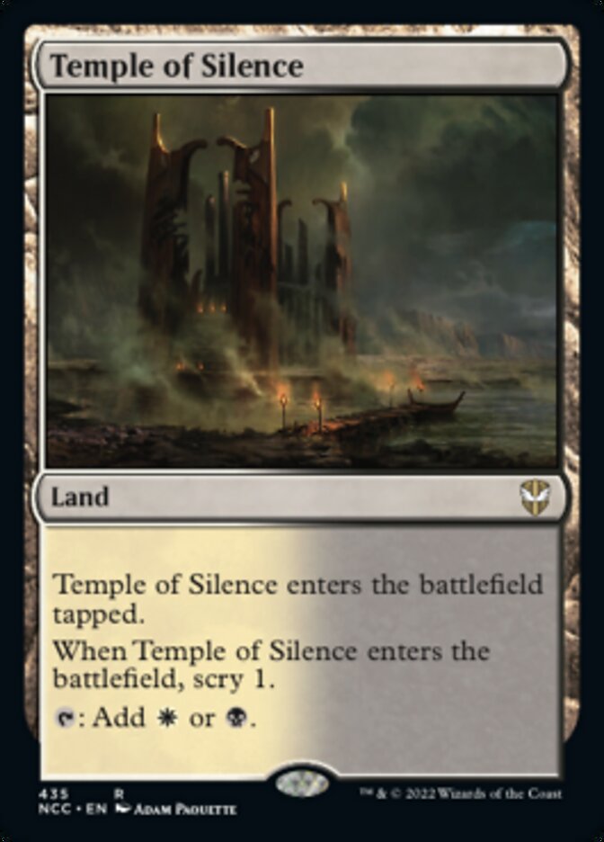 Temple of Silence [Streets of New Capenna Commander] (NCC 435)